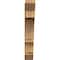 Ekena Millwork Balboa Slat Rough Sawn Bracket, Western Red Cedar, 6"W x 34"D x 40"H BKT06X34X40BOA06RWR - alternate 4